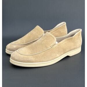 PAUL GREEN Shelby Loafer Ultra Soft Suede Beige Women's Size 8 US